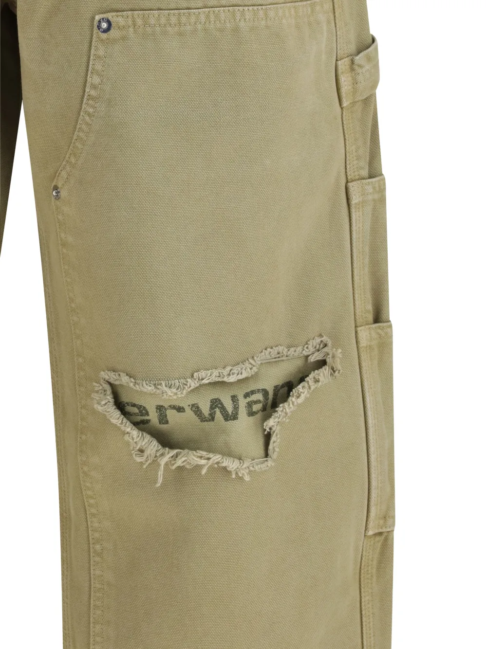  Alexander Wang Cotton Wide-leg Jeans - Neutrals 