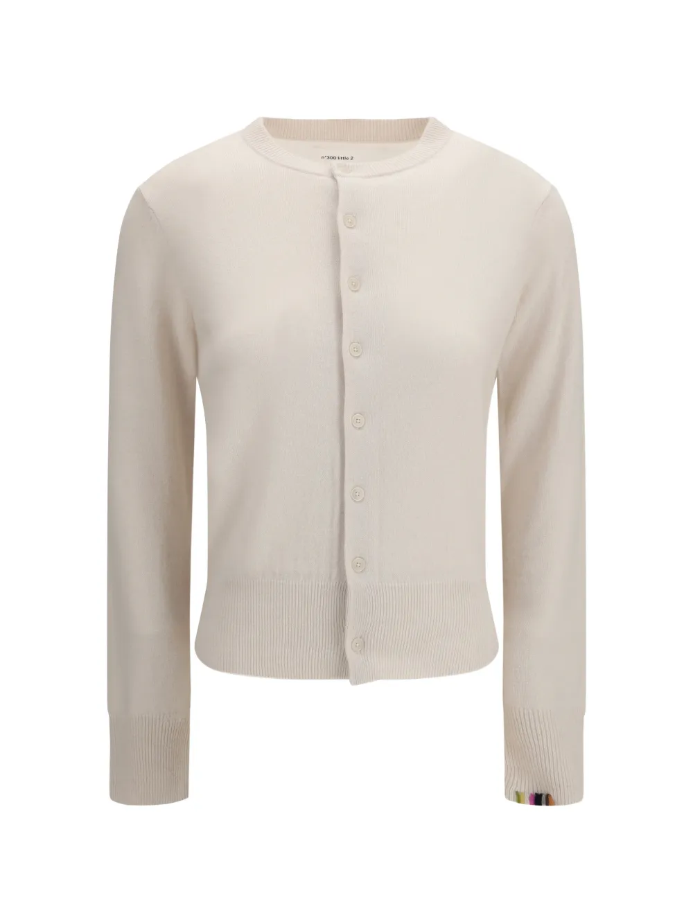 extreme cashmere n°300 Little 2 cardigan - Neutrals