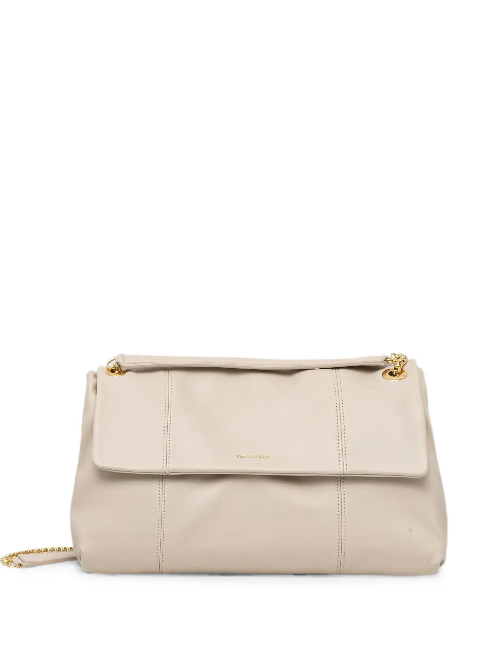 Trussardi medium Orbita chain-strap shoulder bag - Toni neutri