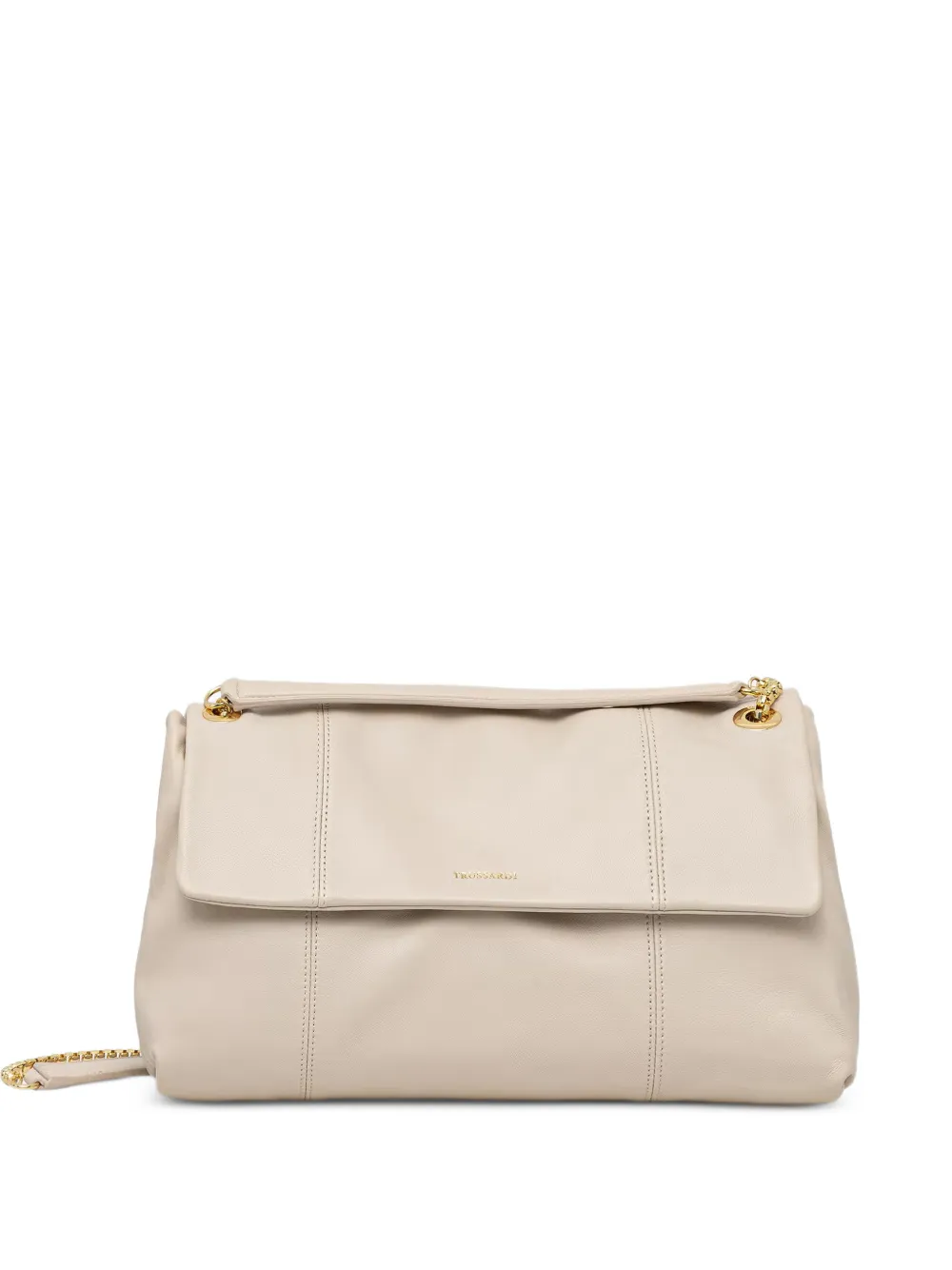 Trussardi medium Orbita chain-strap shoulder bag - Toni neutri