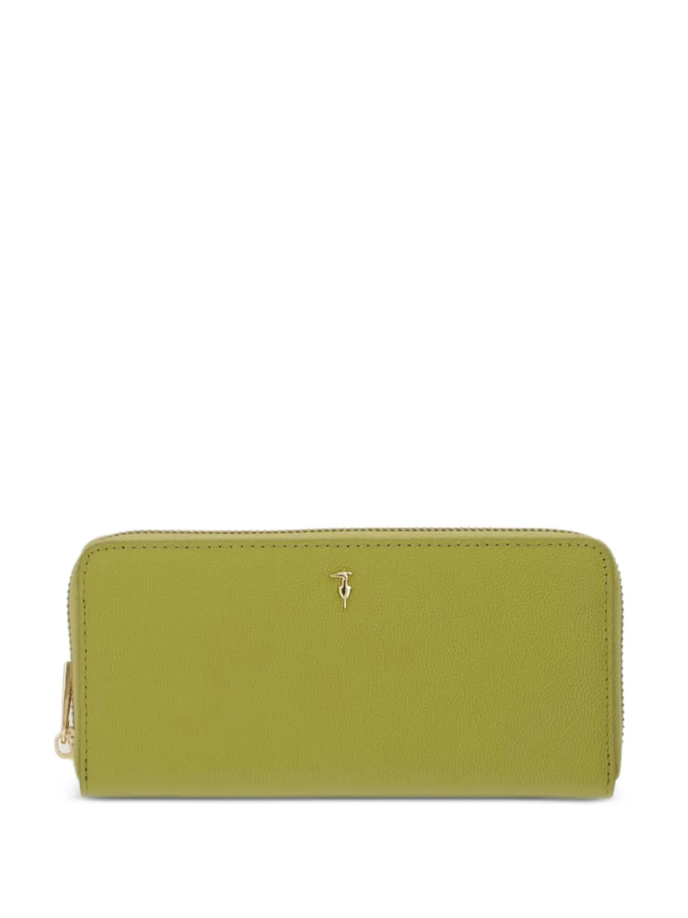 Trussardi Portafoglio con applicazione logo Cameo - Verde