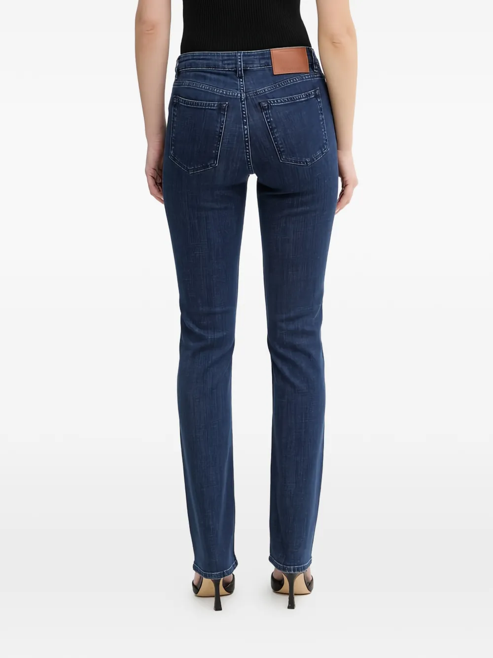 Trussardi Jeans met patch Blauw