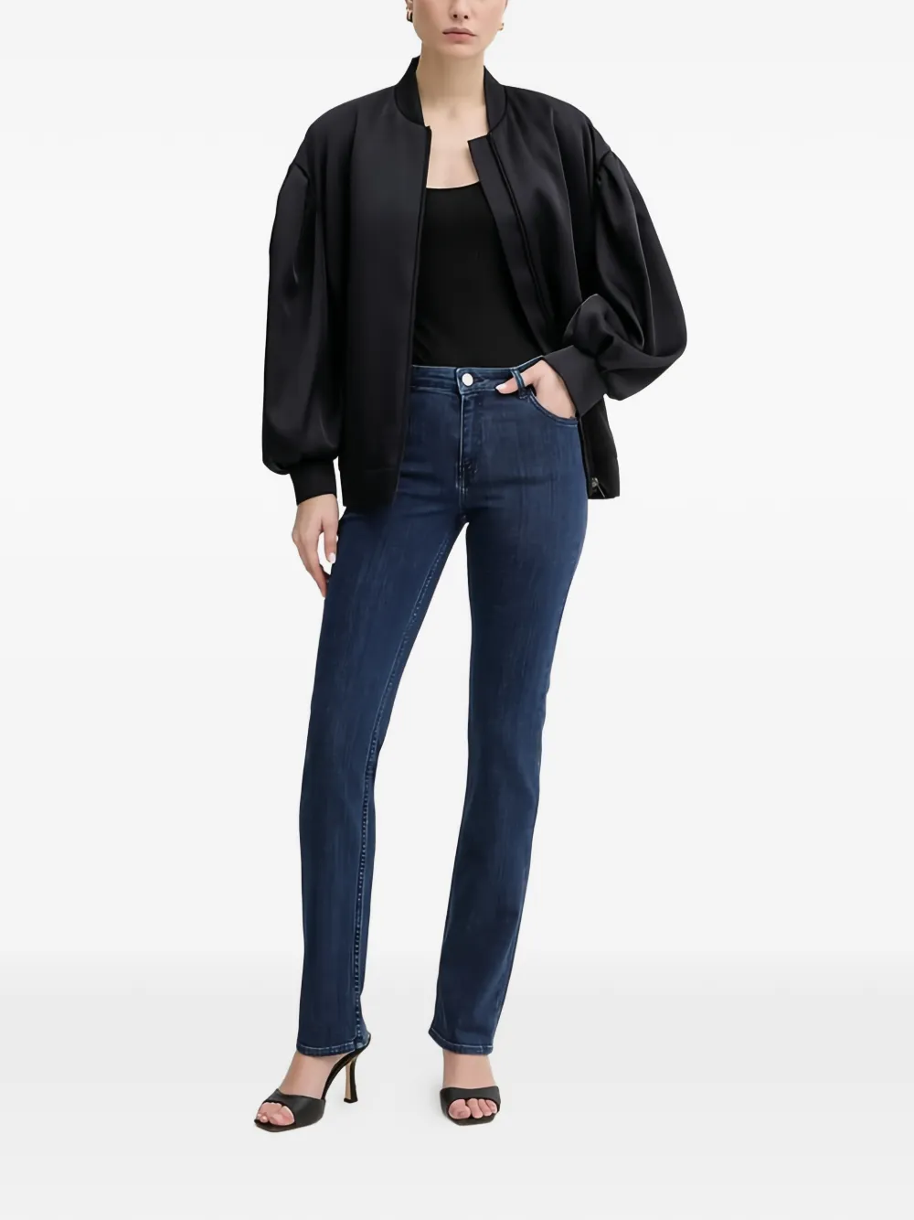 Trussardi Jeans met patch Blauw