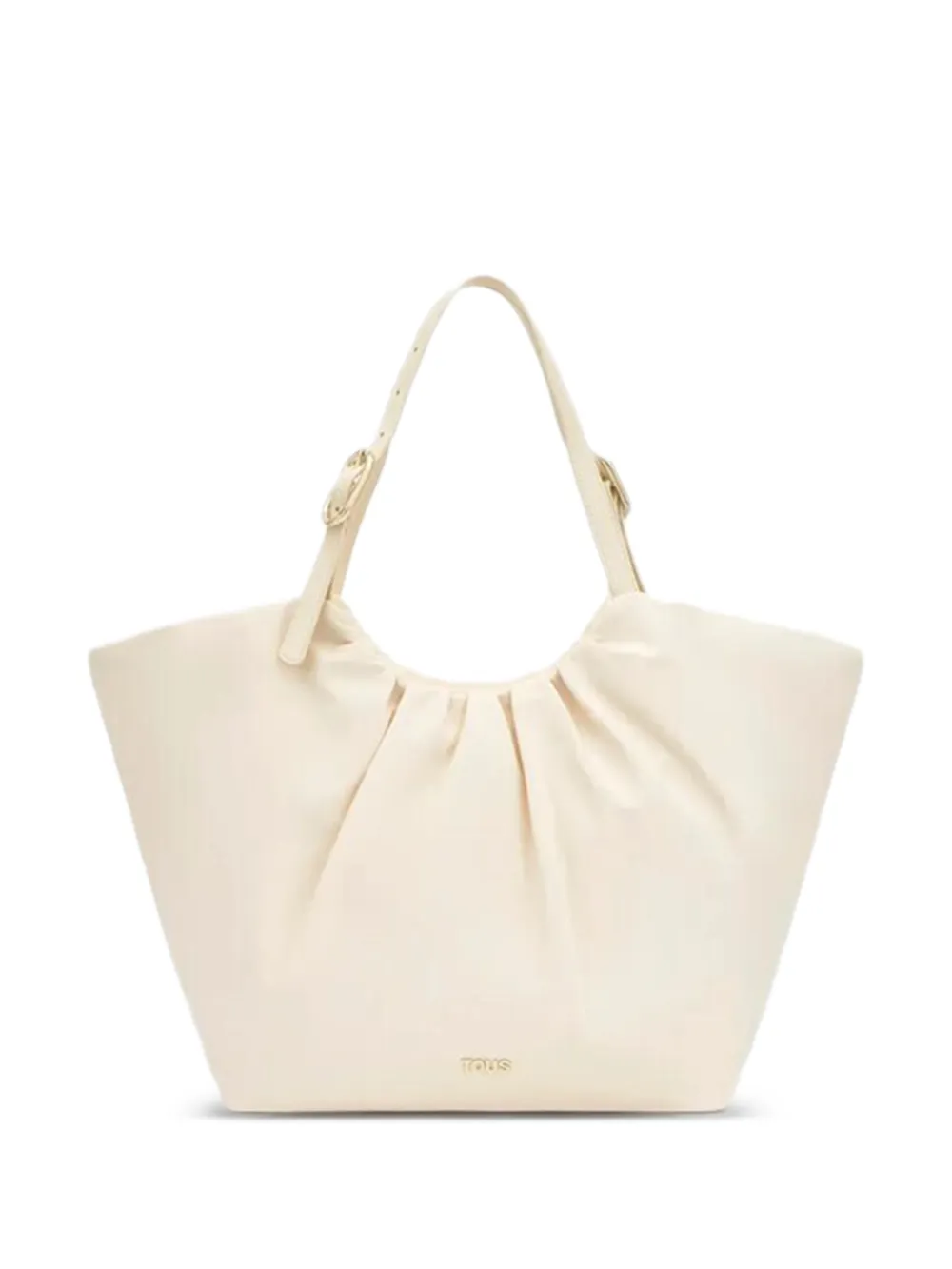 TOUS ruched luggage - Toni neutri