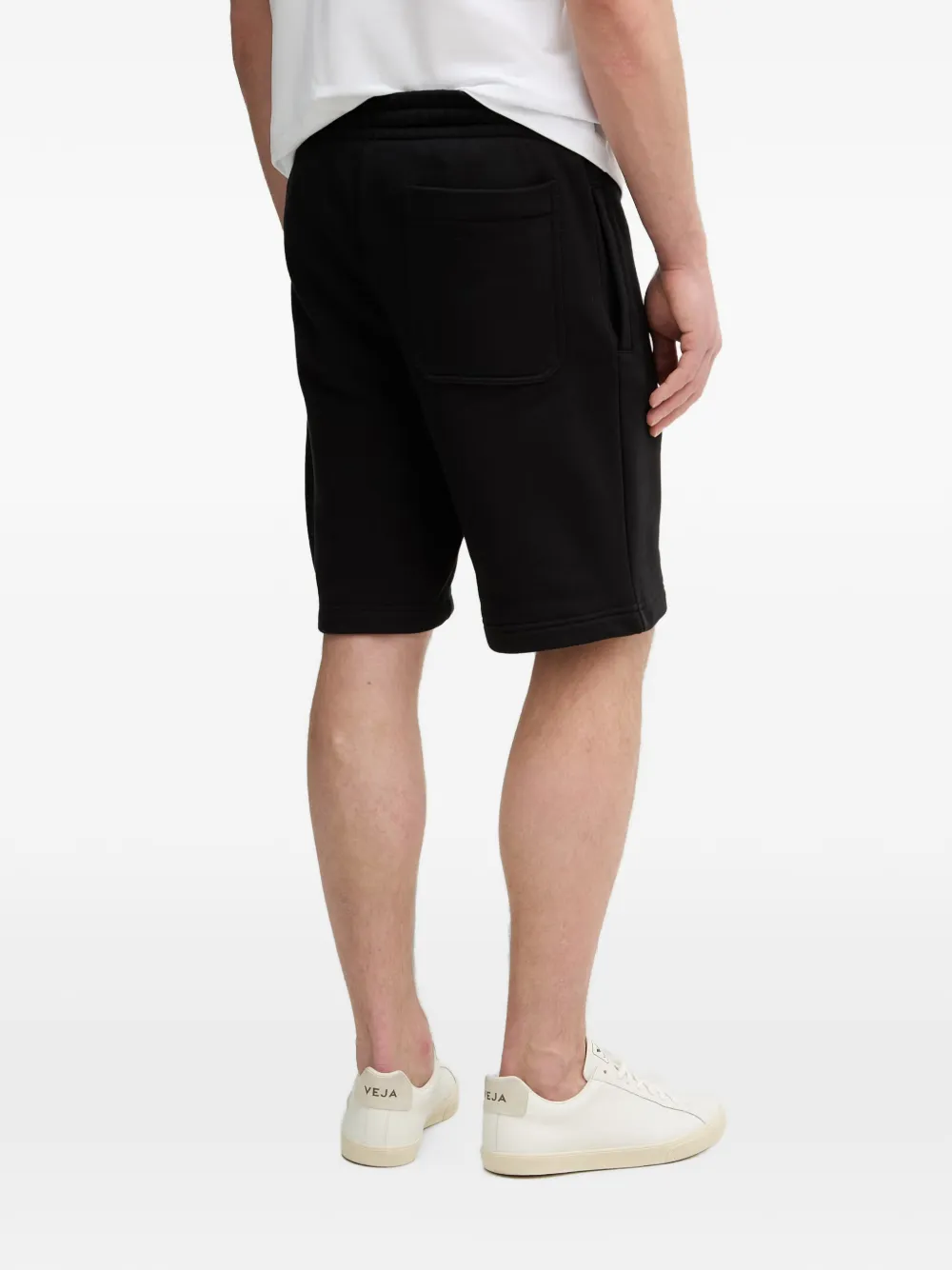 Trussardi Shorts met geborduurd logo Zwart