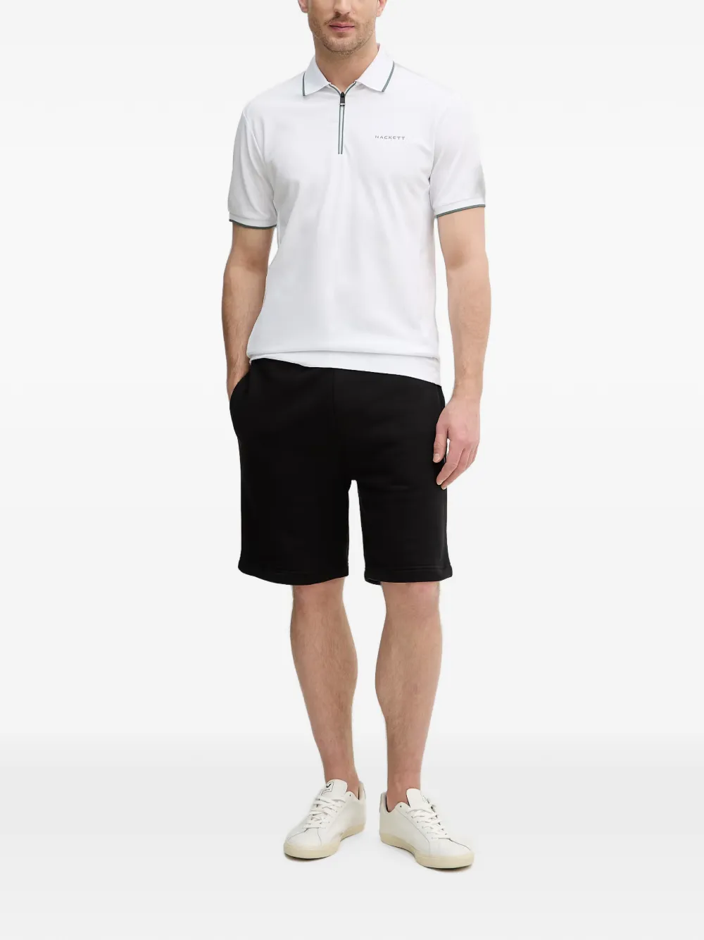 Trussardi Shorts met geborduurd logo Zwart