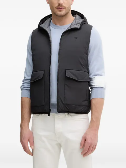 Trussardi hooded quilted gilet