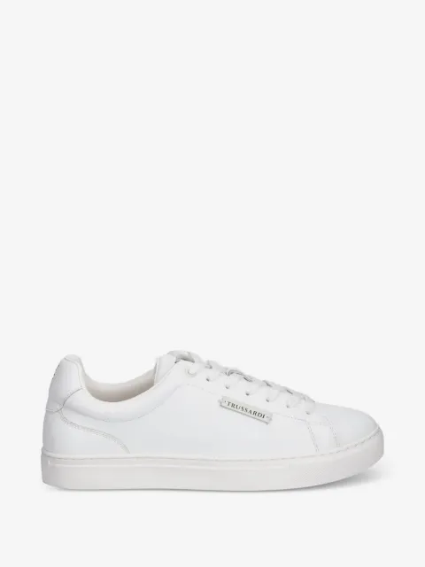 Trussardi logo-patch sneakers