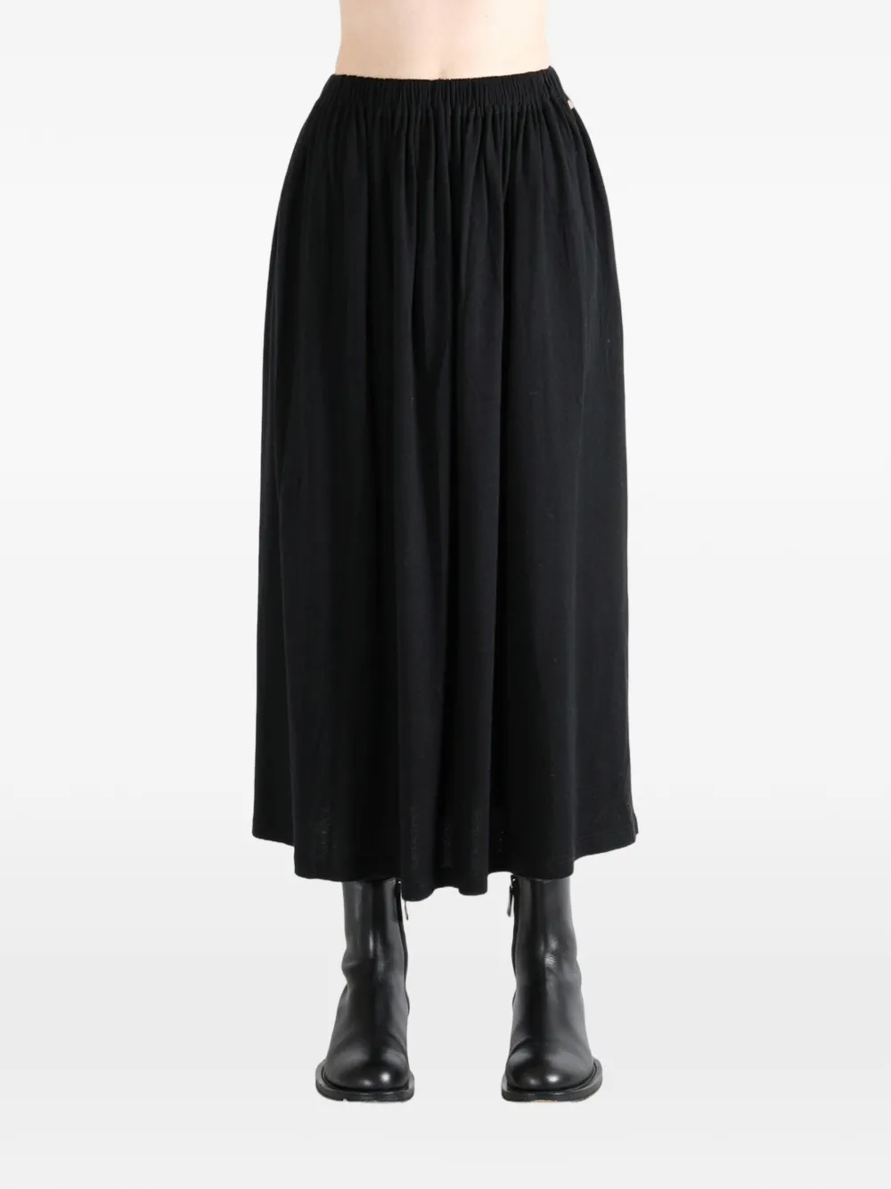  Extreme Cashmere Mary Elasticated Skirt - Black 