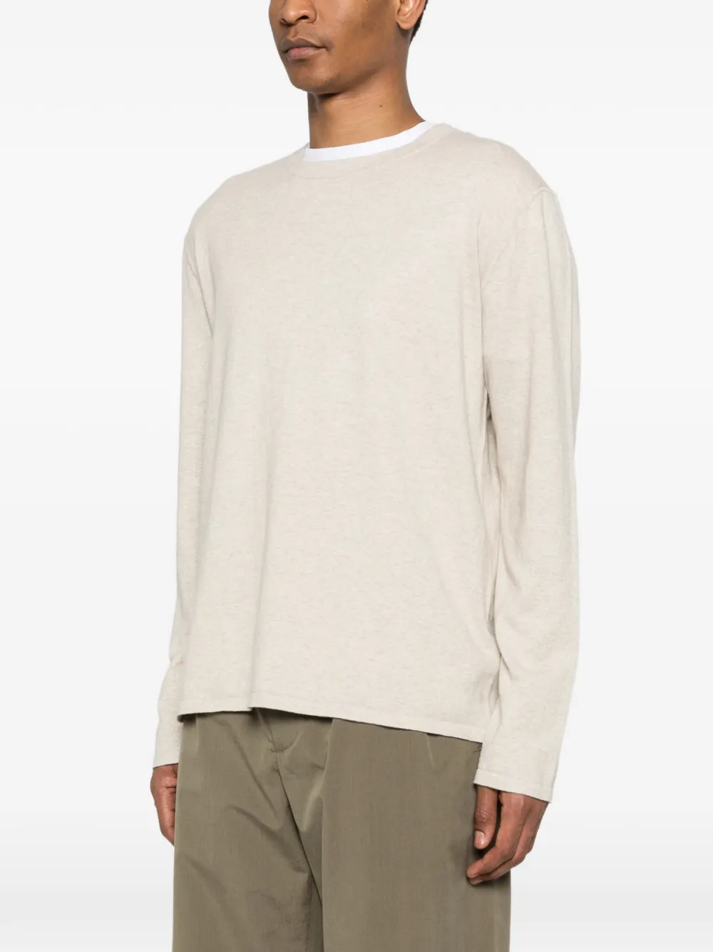  The Row Long-sleeved Sweater - Neutrals 