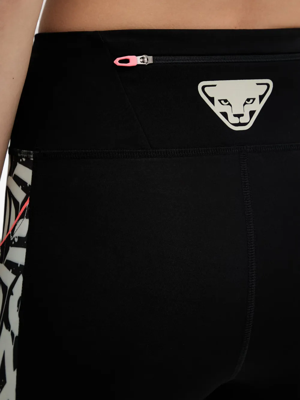 DYNAFIT Legging met logo Zwart