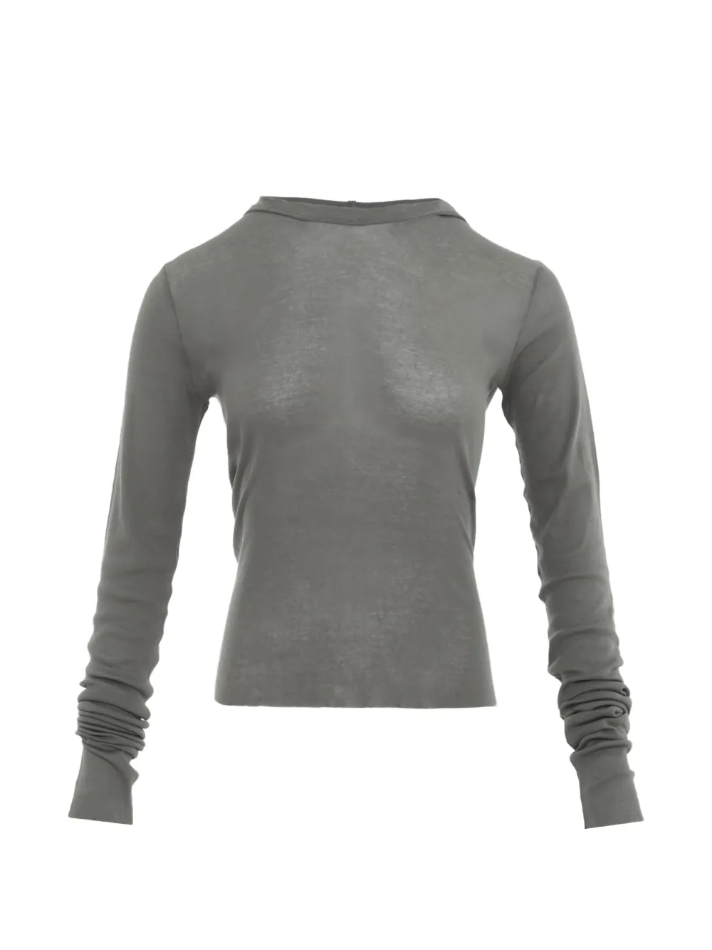 Rick Owens Felpa con cappuccio - Grigio