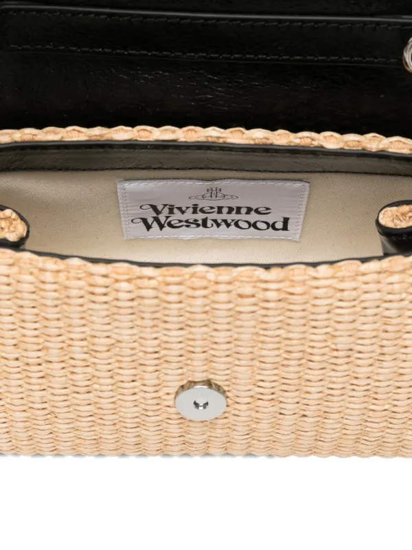 Vivienne Westwood Orb Weave Mini Bag | Neutrals | FARFETCH