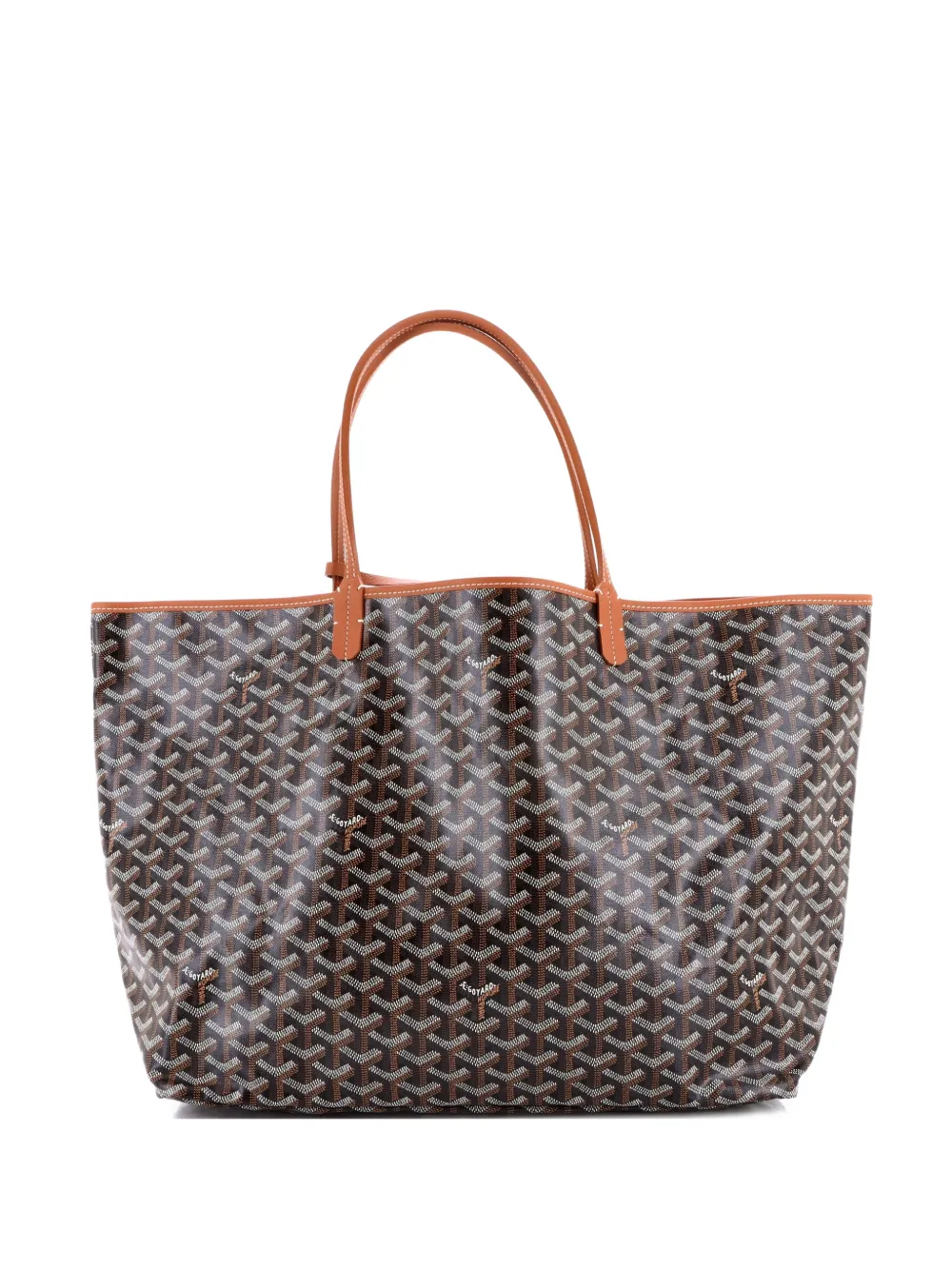 Goyard Pre-Owned Saint Louis Coated Canvas GM tote bag - Nero