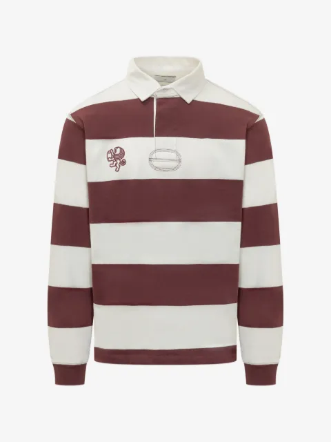 WOC Manchester striped polo shirt