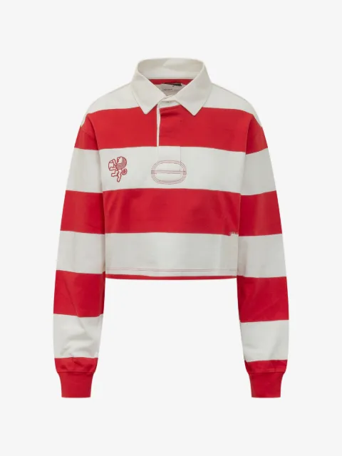 WOC striped polo