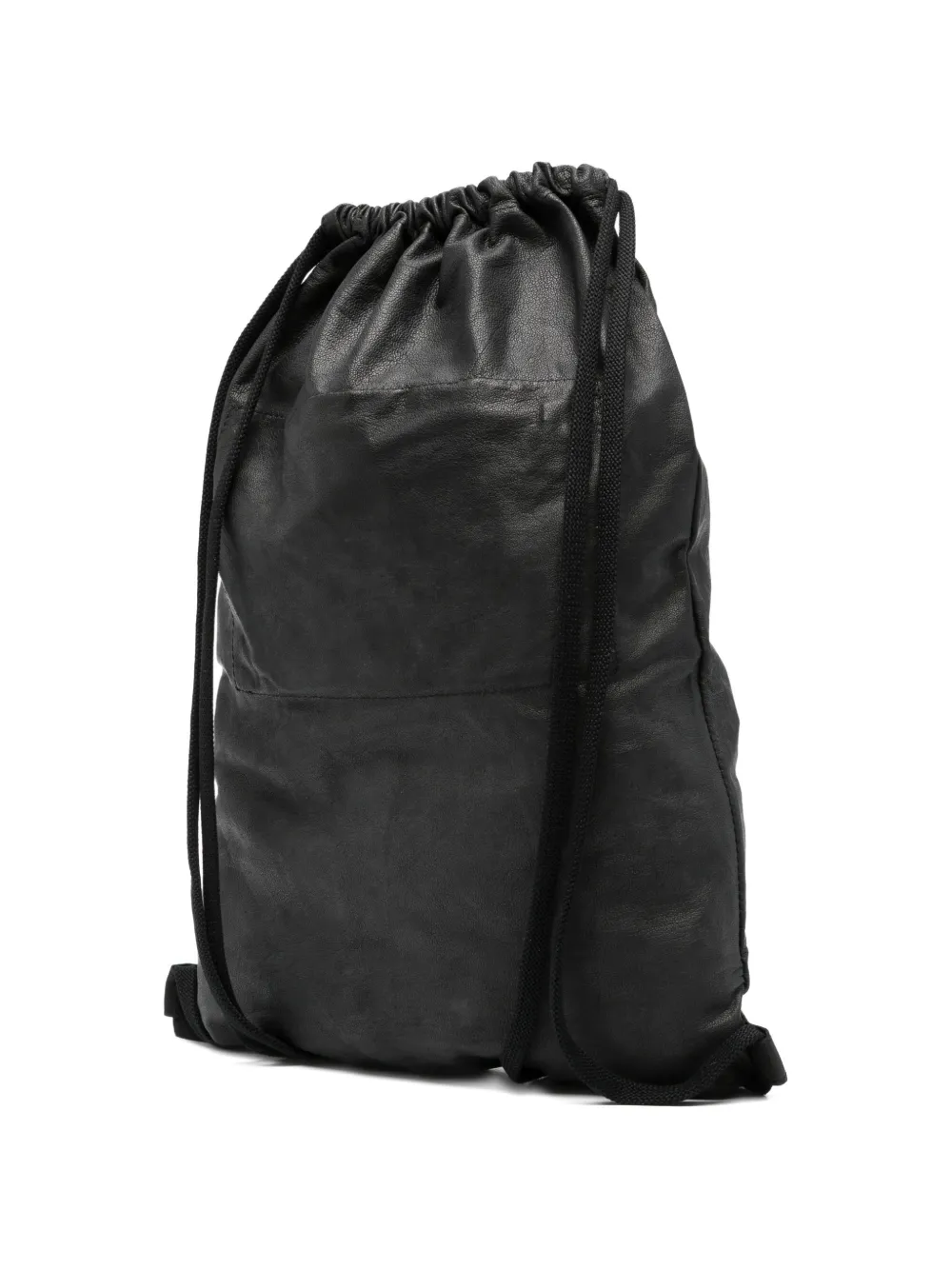  Giorgio Brato Drawstring Backpack - Black 