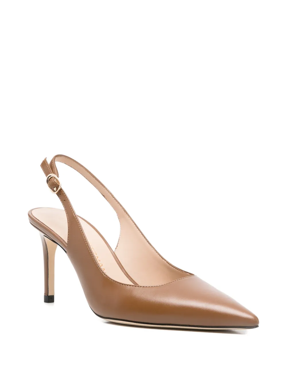 Stuart Weitzman Stuart Power slingback leather pumps Bruin