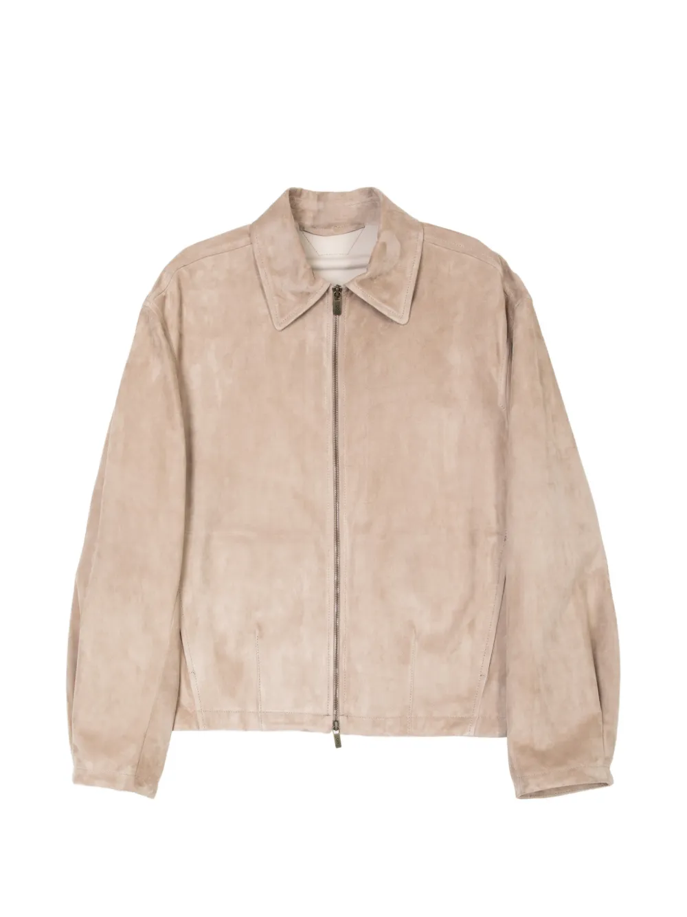 Salvatore Santoro Sabbia zipped jacket - Toni neutri