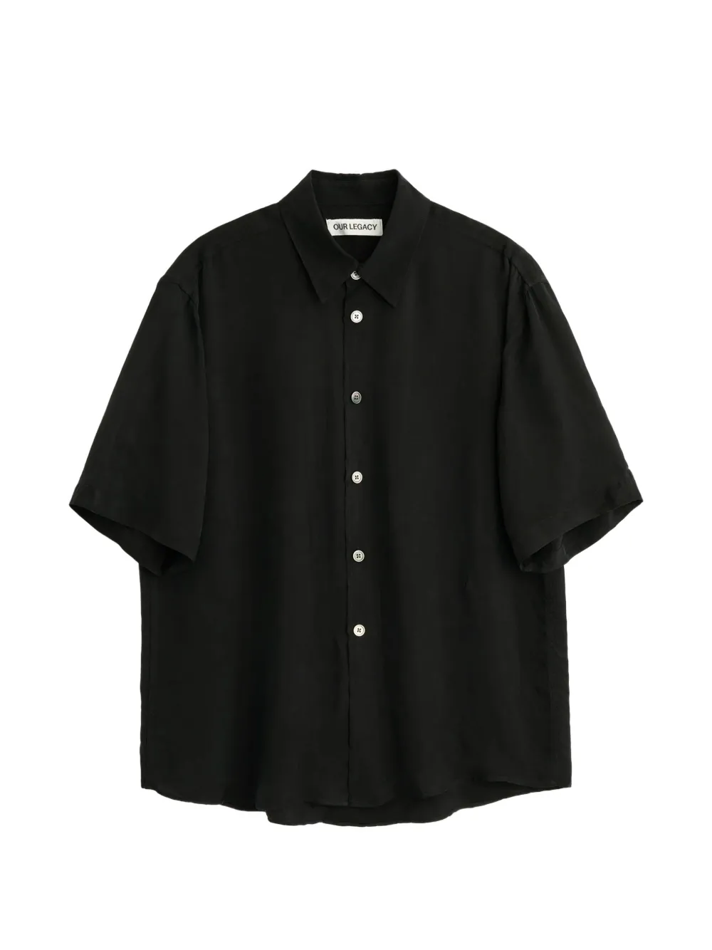 OUR LEGACY Beyond short-sleeve shirt - Nero