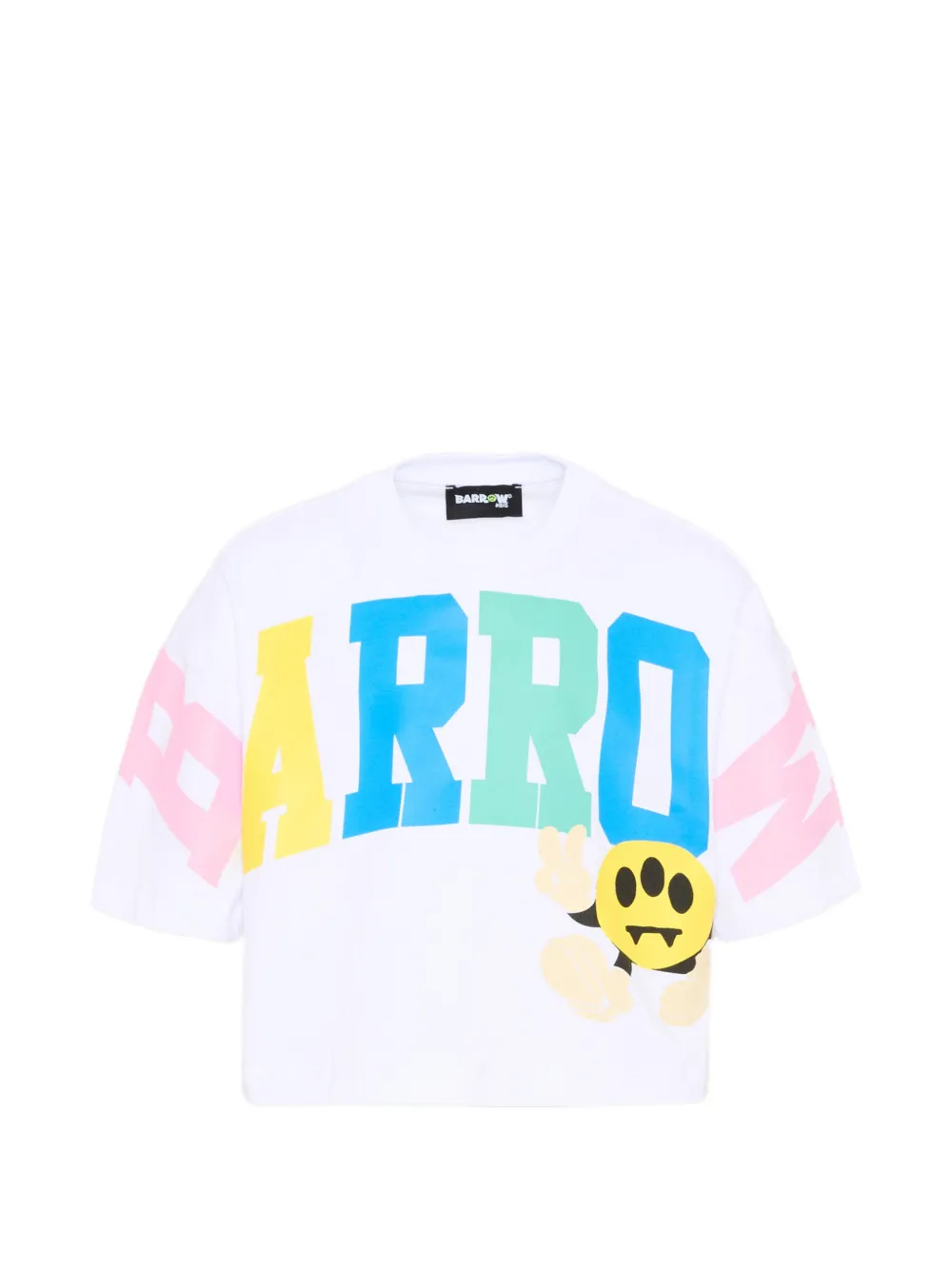 Barrow kids short-sleeves T-shirt - Bianco