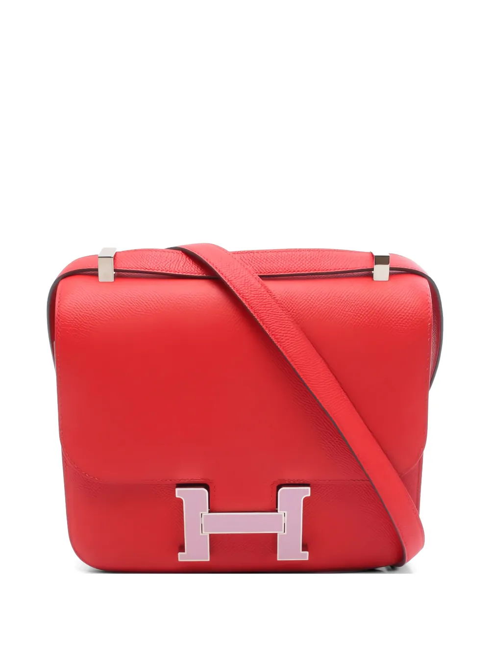 Hermès Pre-Owned 2019 24 Constance shoulder bag - Rot