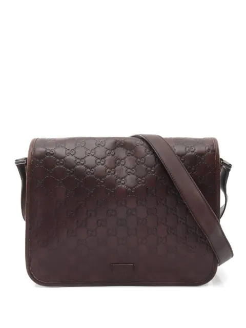 Gucci Pre-Owned 2000s エンボスレザー ショルダーバッグ