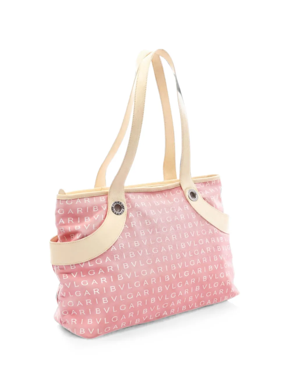 Bvlgari Pre-Owned 2000s Logo Mania tote bag - Rosa