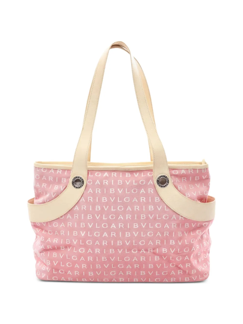 Bvlgari Pre-Owned 2000s Logo Mania tote bag - Rosa