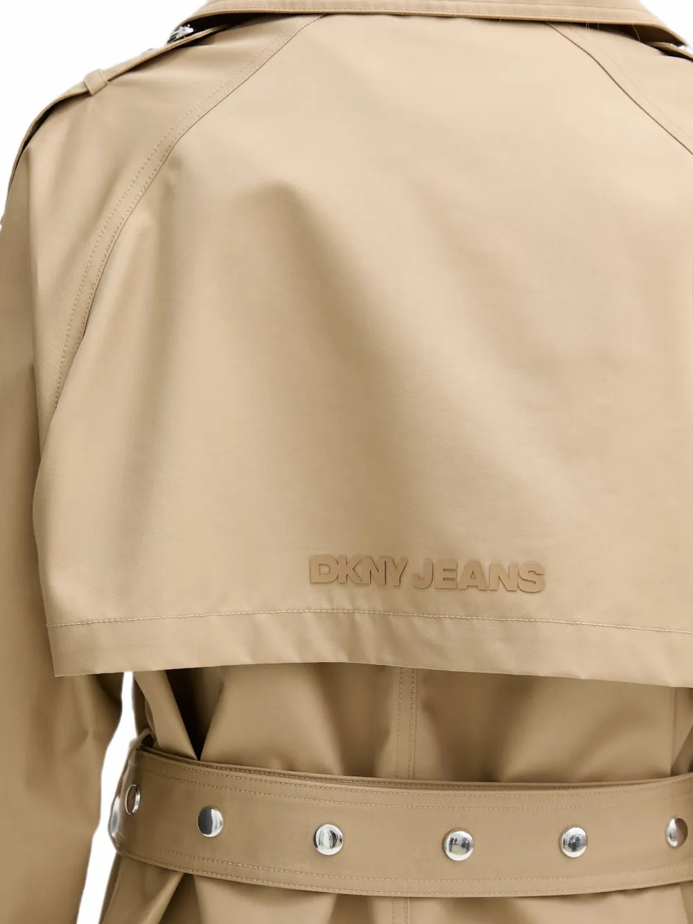 DKNY Trenchcoat met ceintuur Beige