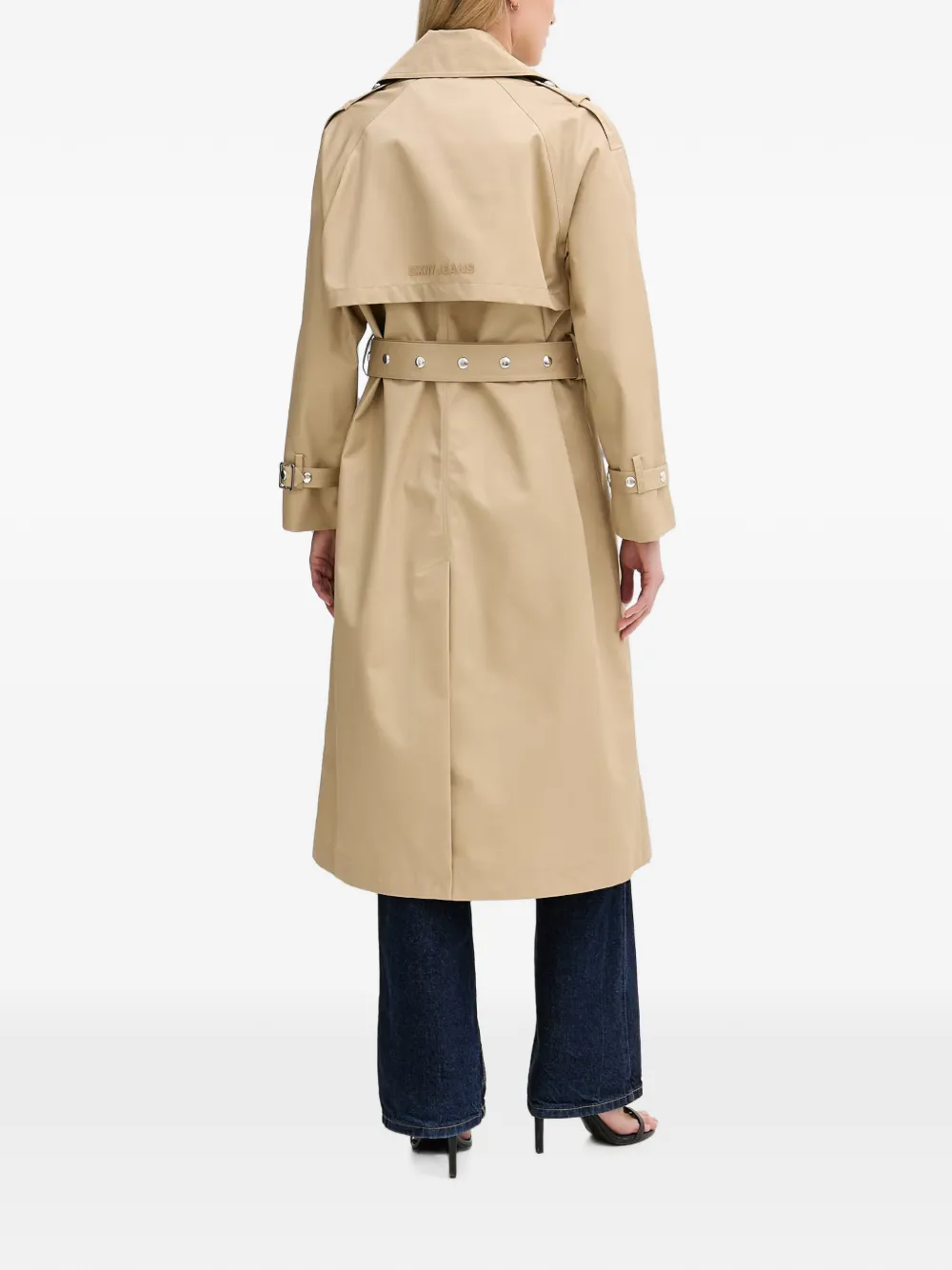 DKNY Trenchcoat met ceintuur Beige