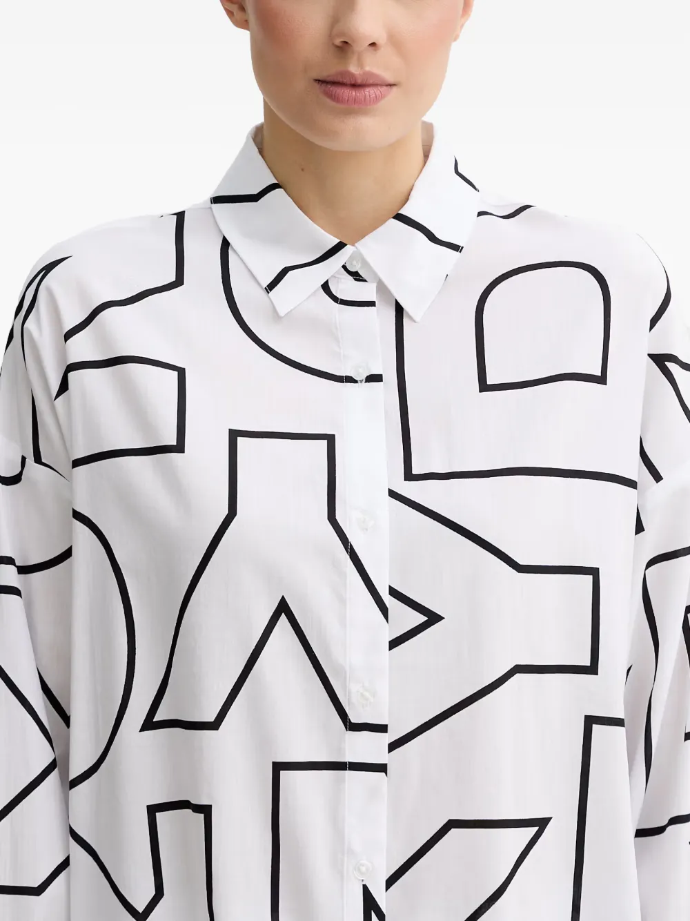 DKNY logo-print pajamas Wit