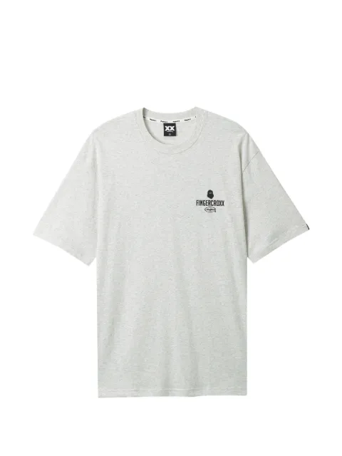 FINGERCROXX logo-print T-shirt