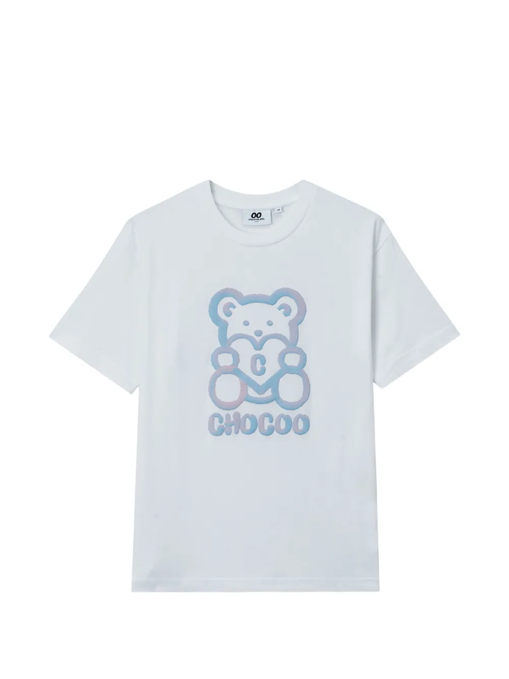 CHOCOOLATE bear-print T-shirt - Weiß