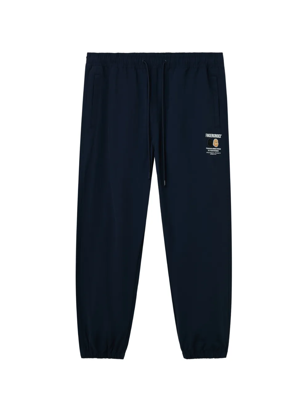 FINGERCROXX drawstring track pants - Blu