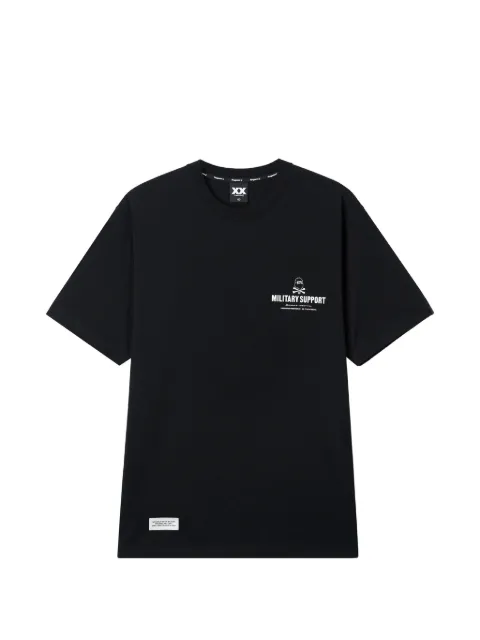 FINGERCROXX t-shirt à slogan imprimé