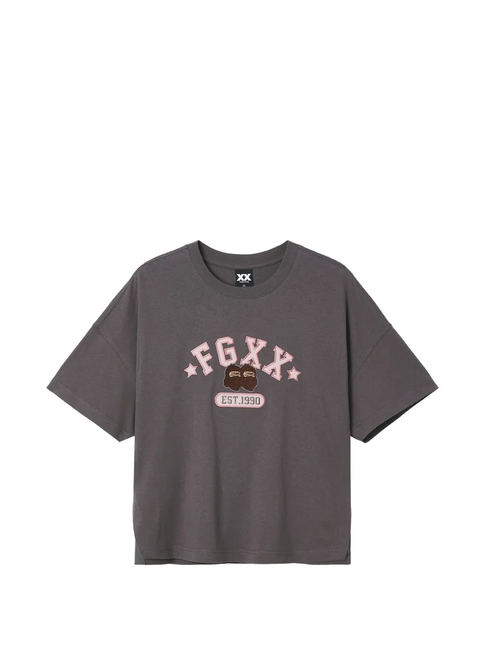 FINGERCROXX logo-detail T-shirt