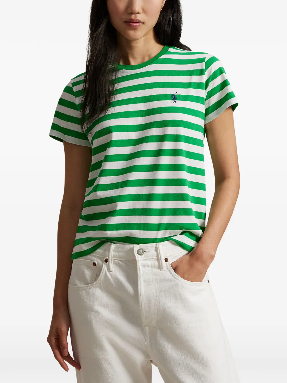 Polo Ralph Lauren Gestreept T-shirt Groen