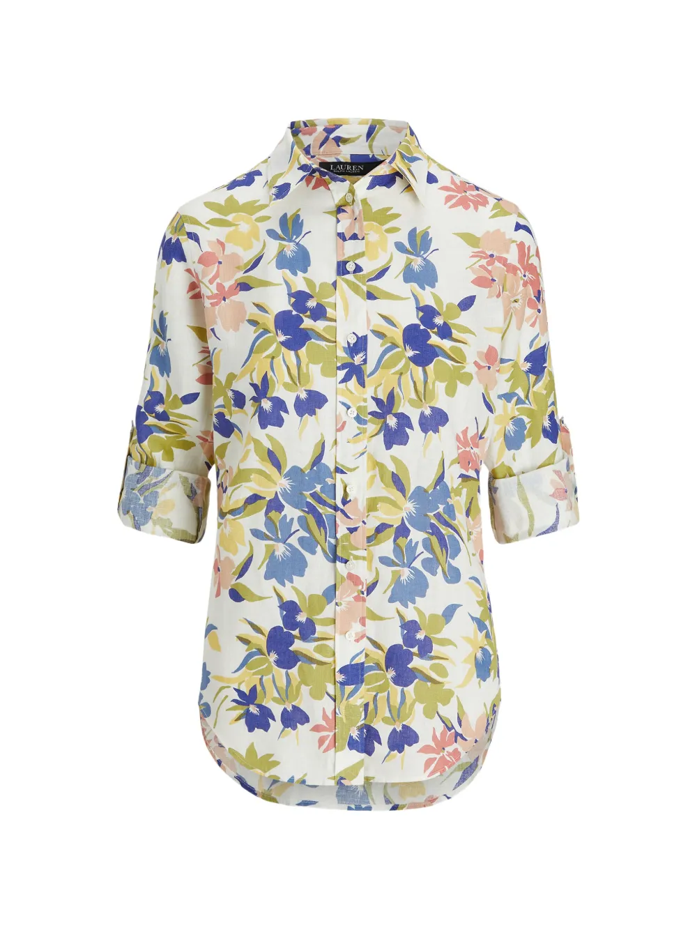 Polo Ralph Lauren Top mit Blumenprint - Nude