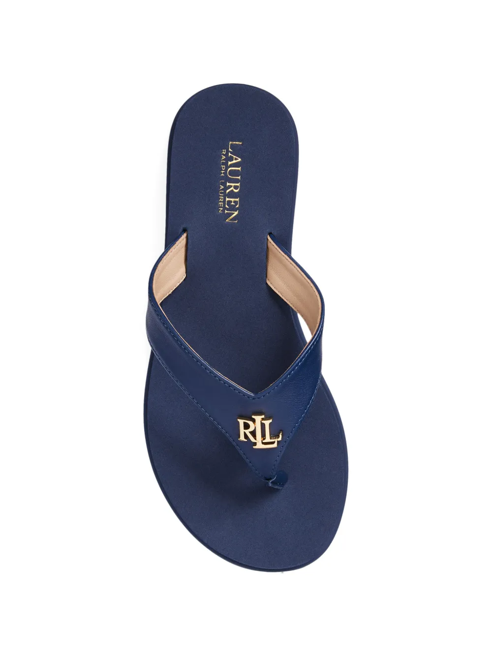 Polo Ralph Lauren Sandalen met logoplakkaat Blauw