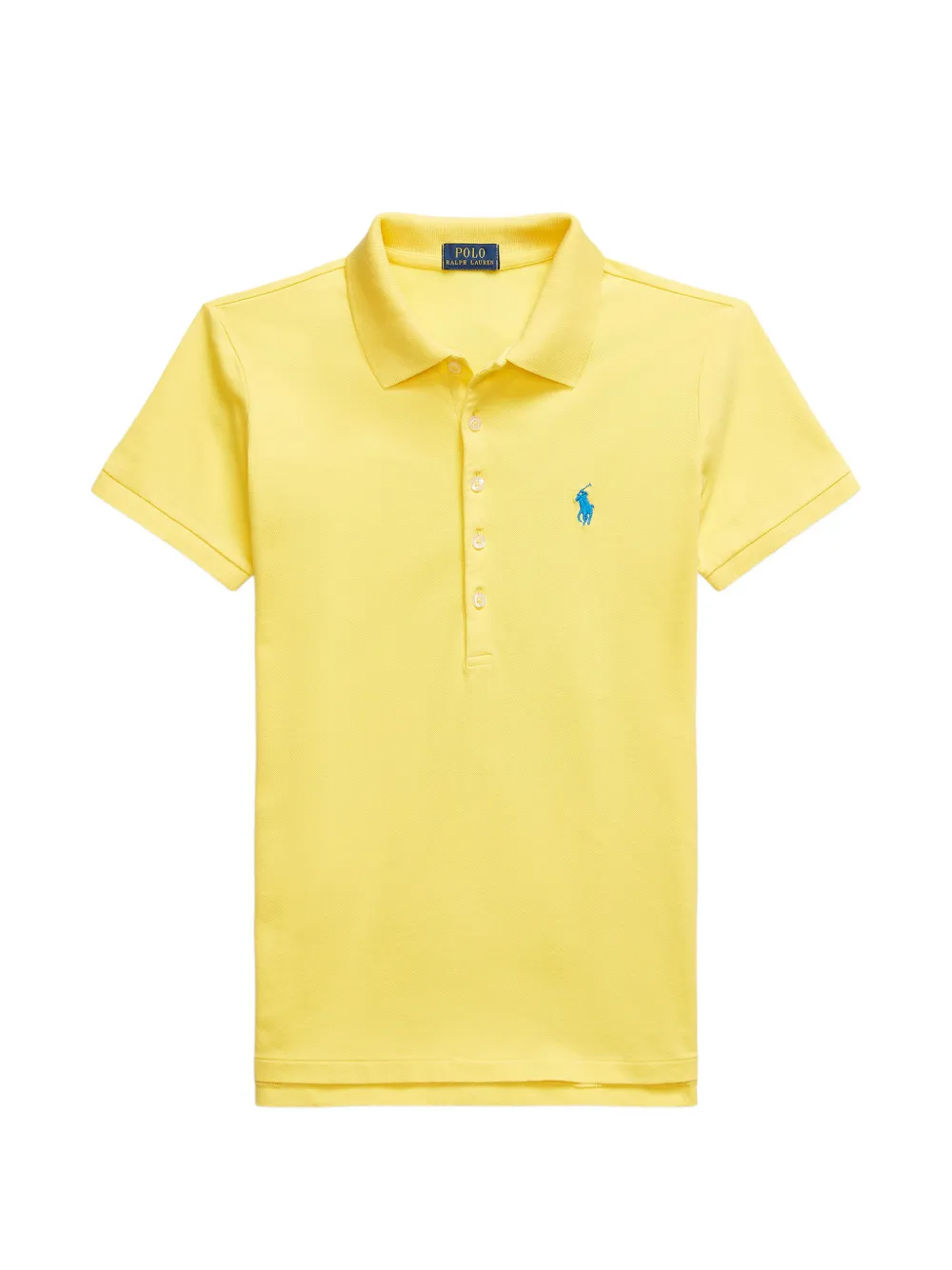 Polo Ralph Lauren button logo polo top - Giallo