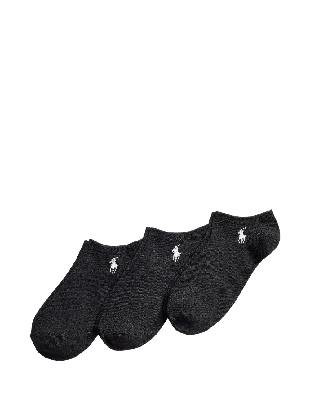 Polo Ralph Lauren logo socks (set of three) - Nero