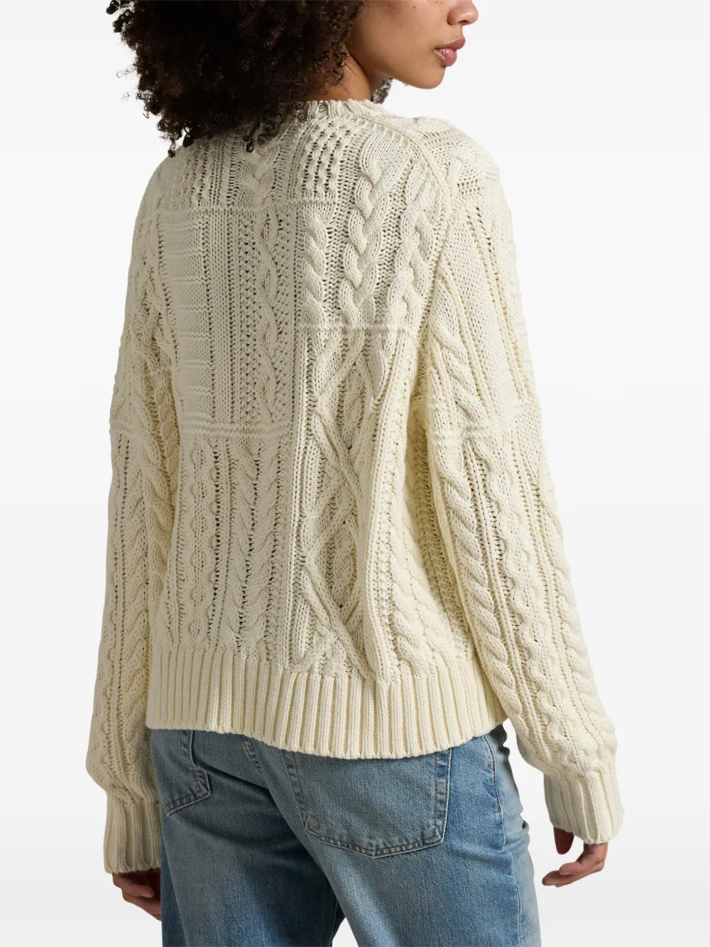 Polo Ralph Lauren Kabelgebreide trui Beige