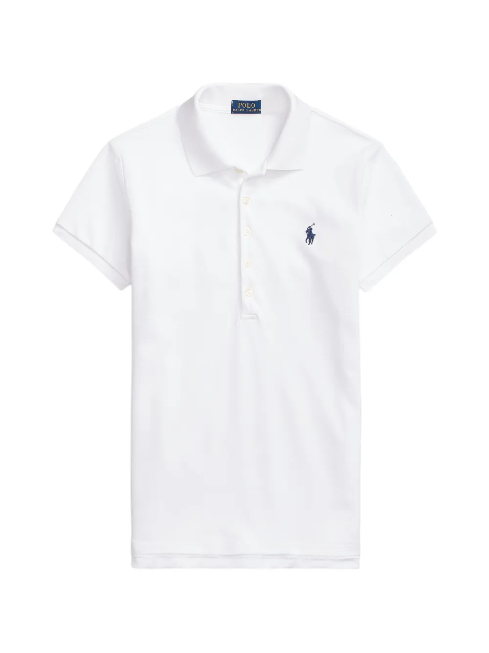 Polo Ralph Lauren Poloshirt mit kurzen Ärmeln - Weiß