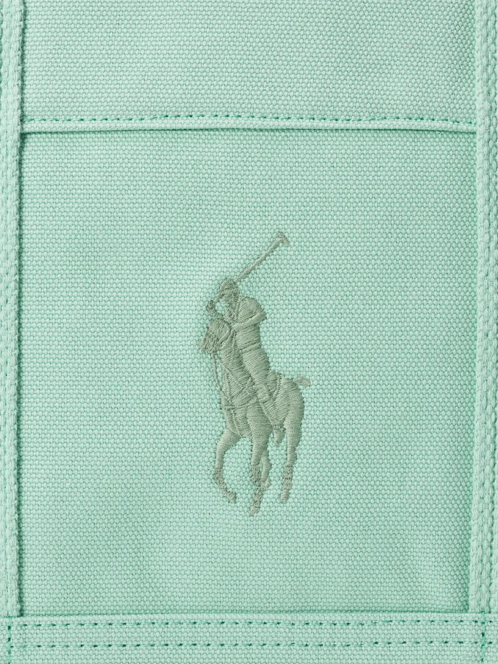 Polo Ralph Lauren Shopper met borduurwerk Groen