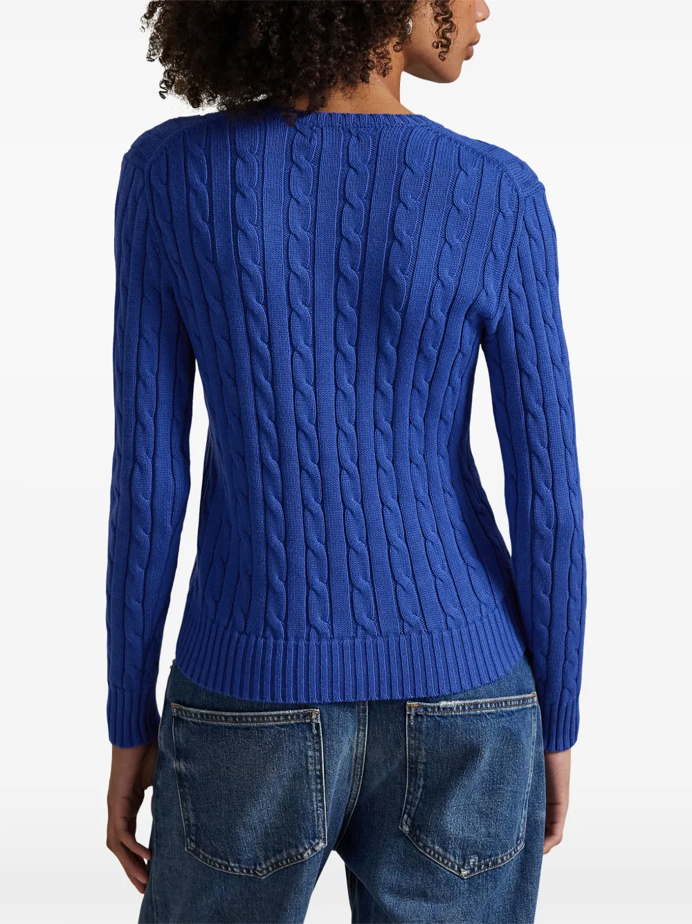 Polo Ralph Lauren Kabelgebreide trui Blauw