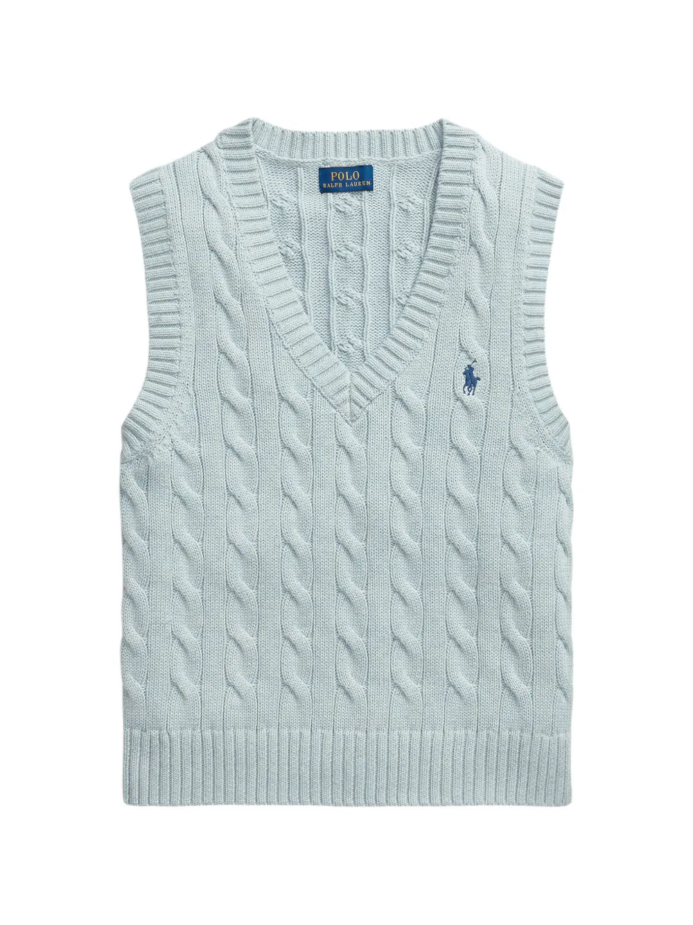 Polo Ralph Lauren cable-knit vest - Blau