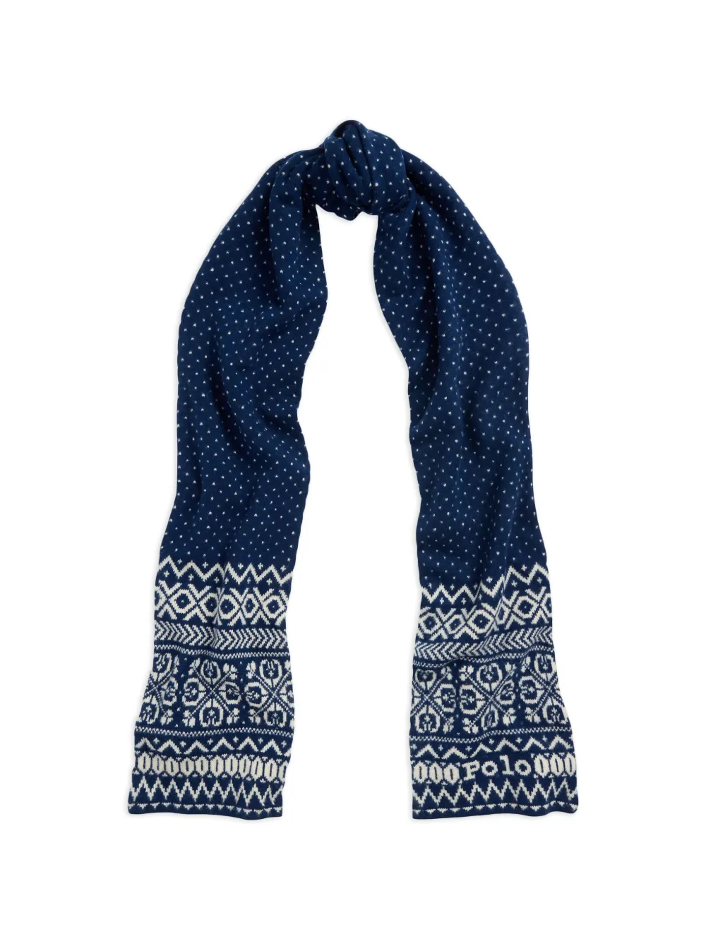 Polo Ralph Lauren Sjaal met patroon Blauw