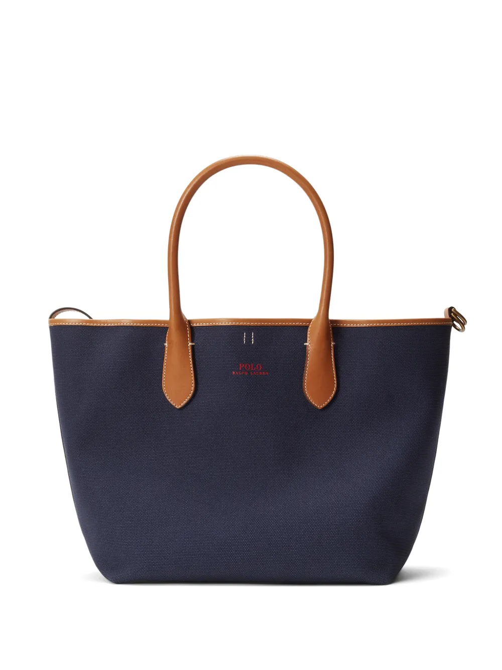 Polo Ralph Lauren top handle tote bag - Blau