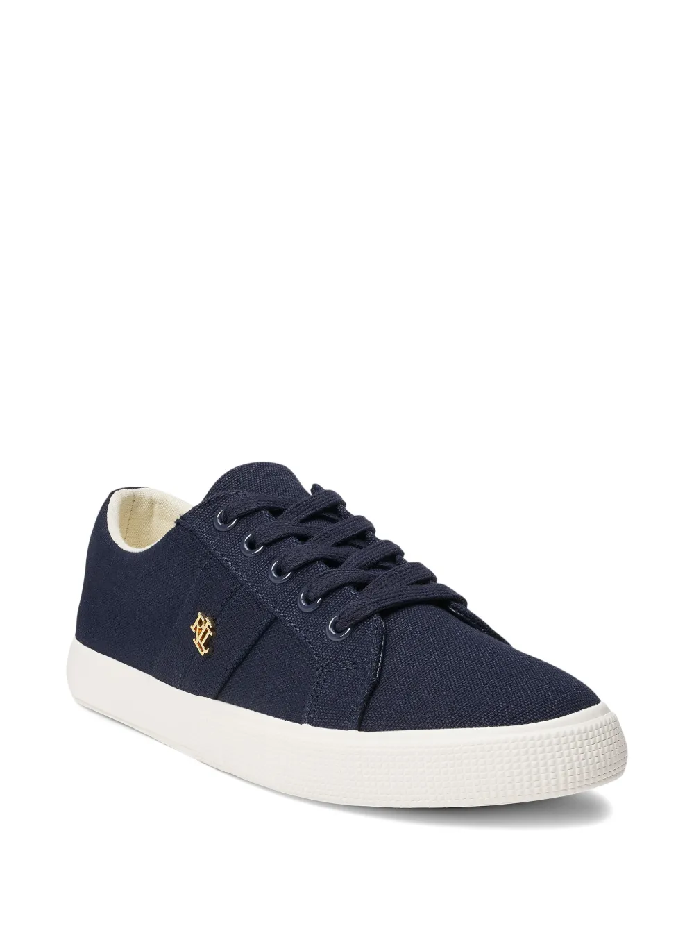 Polo Ralph Lauren Janson II sneakers met logo Blauw